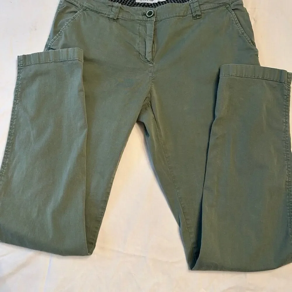 Vineyard Vines Ladies pants Sz 4 Green Golf Resort Athleisure Gorp